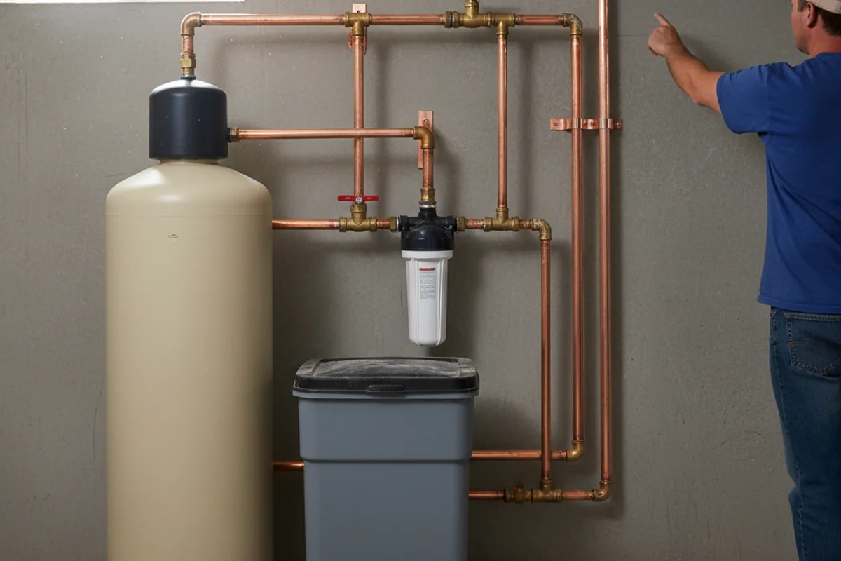 Whole-house water treatment system installed in Maryknoll